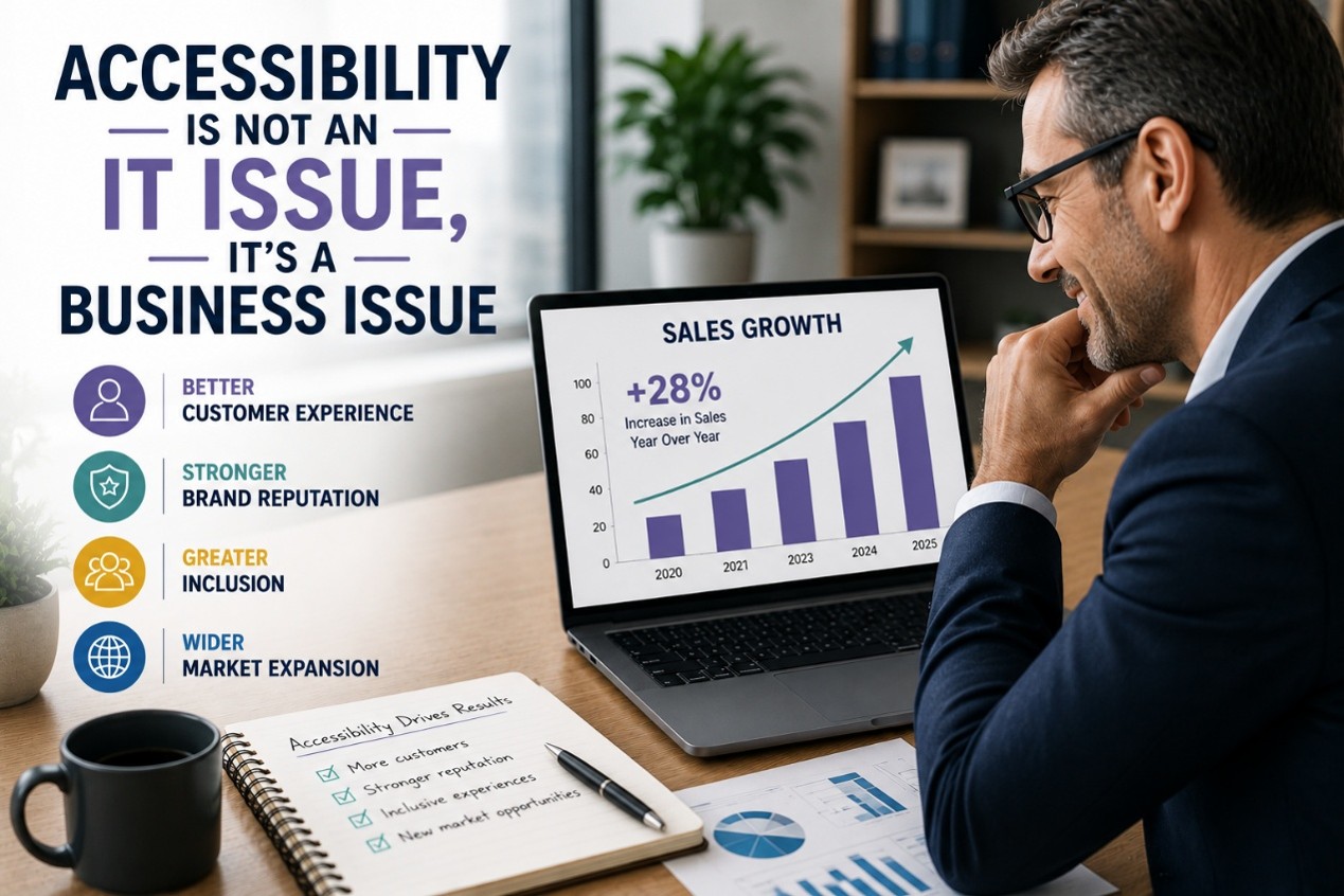 Accessibility Is NOT an IT Issue, It's a Business Issue